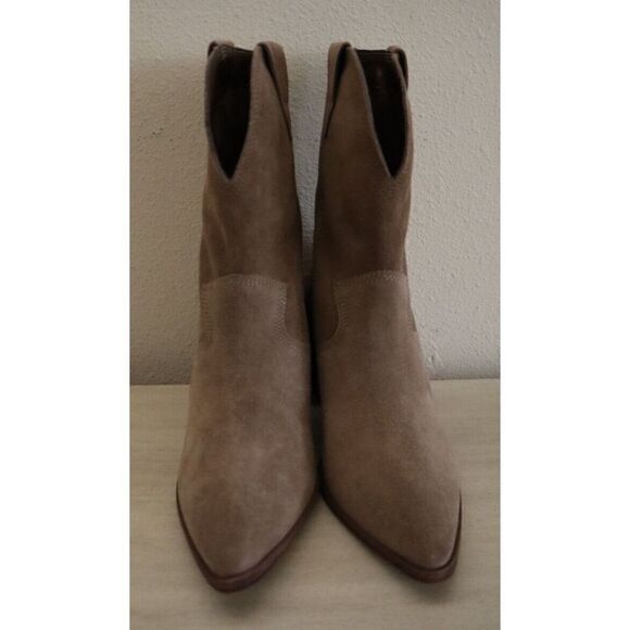 Kaanas Women's Sz 6M Brown Bovine Leather Porto Heeled Boots - Picture 2 of 9